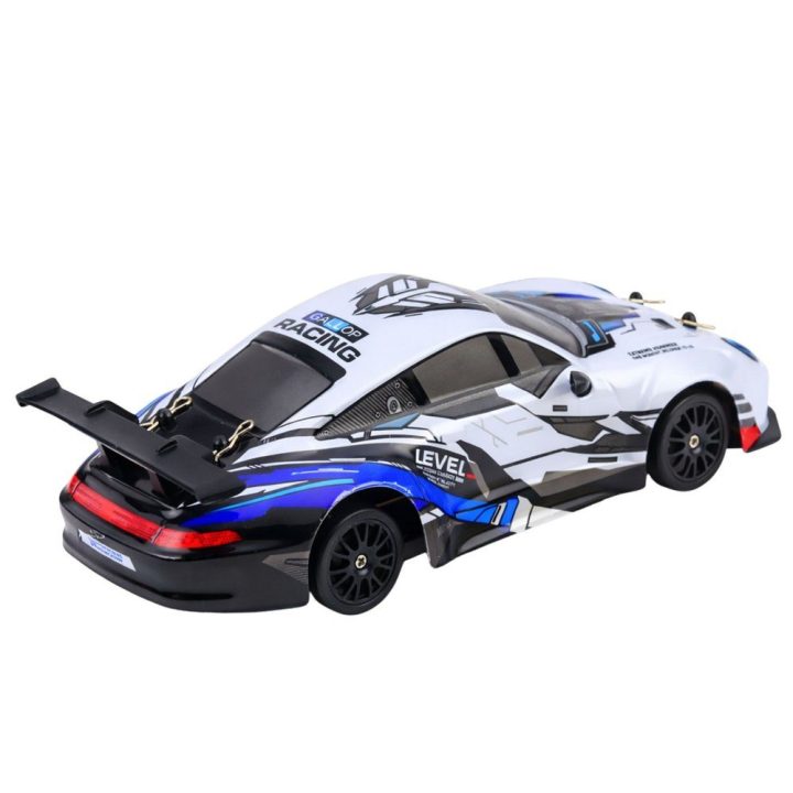 Radijo valdomas automobilis 4WD 1:24 mėlynas