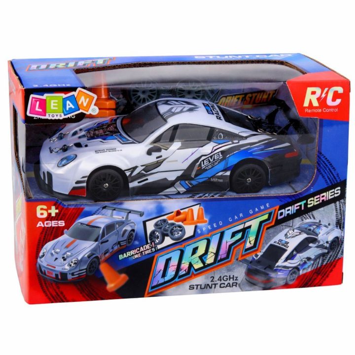 Radijo valdomas automobilis 4WD 1:24 mėlynas
