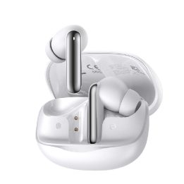 Ausinės su ANC ir Bluetooth 5.4 balta QCY
