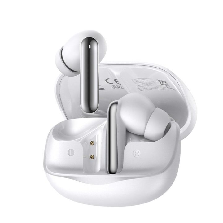 Ausinės su ANC ir Bluetooth 5.4 balta QCY