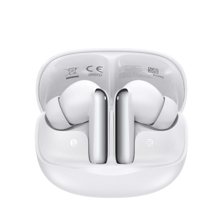 Ausinės su ANC ir Bluetooth 5.4 balta QCY