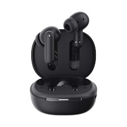 Ausinės su ANC ir Bluetooth 5.4, juodos QCY