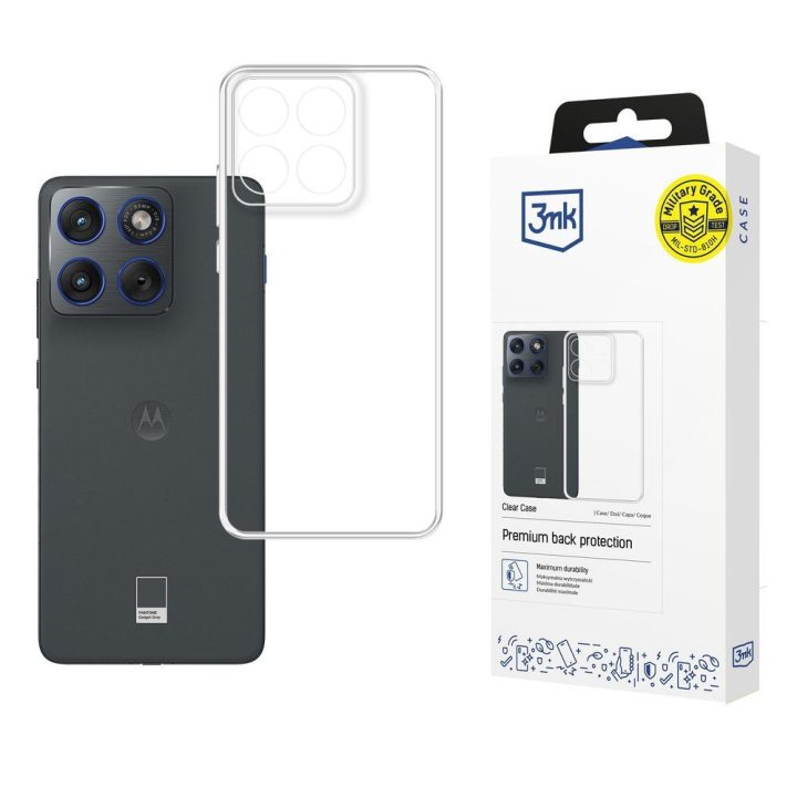 Dėklas Motorola Edge 70 skaidrus 3mk