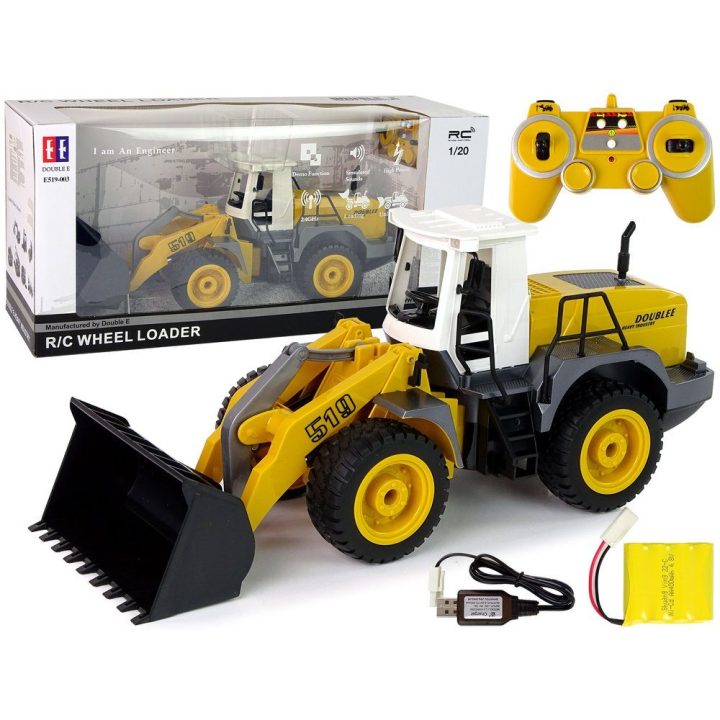 Vaikiškas ekskavatorius R/C 1:20 su pakeliamu kaušu