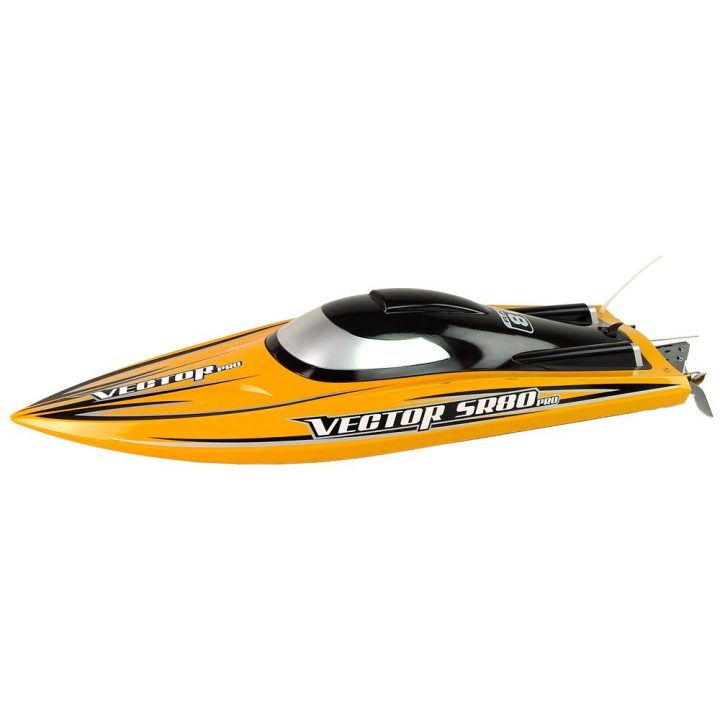 Vaikiška motorinė valtis 80 cm SR 80 PRO geltona