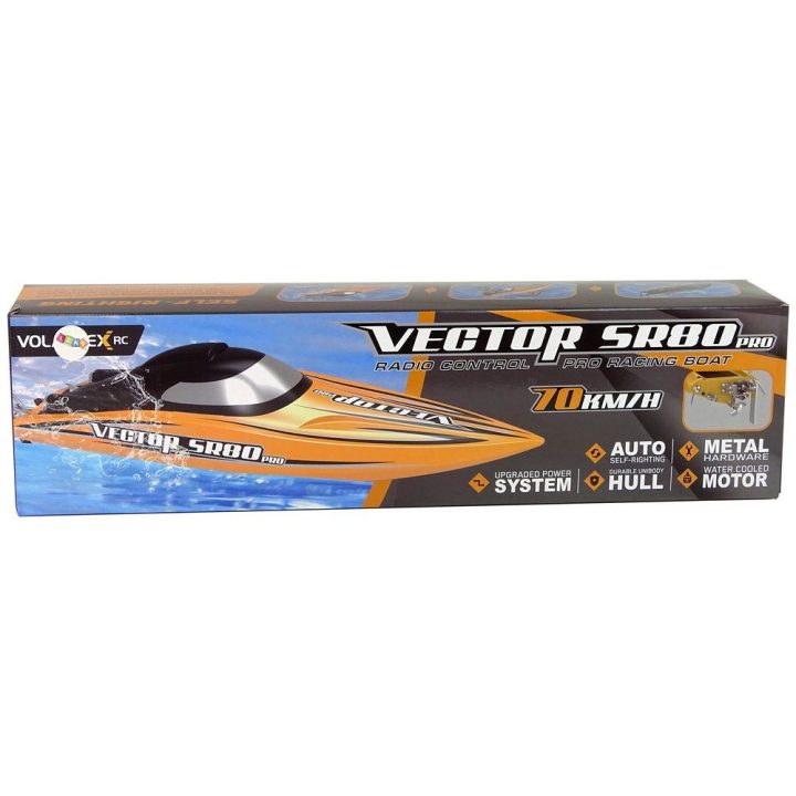 Vaikiška motorinė valtis 80 cm SR 80 PRO geltona