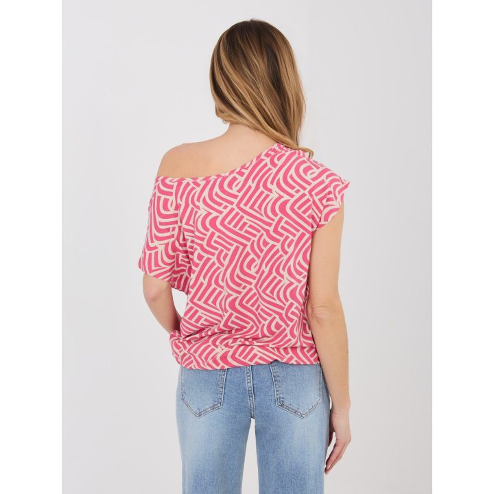 Moteriški marškinėliai koralinės spalvos XS–5XL
