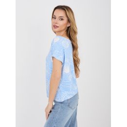 T-shirt-D12110M02646F-jasny niebieski