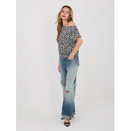 T-shirt-D12110M02646E-czarny