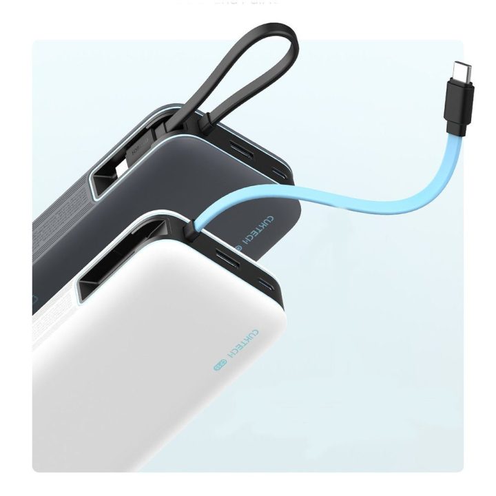 Powerbankas 55W 20000 mAh su USB‑C laidu Cuktech