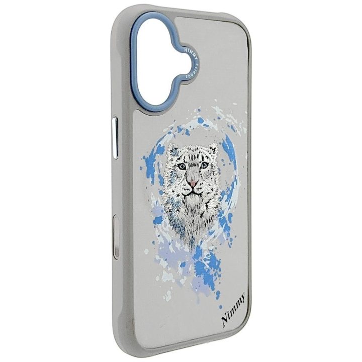 Dėklas MagSafe suderinamas iPhone 17, šviesiai pilkas Nimmy