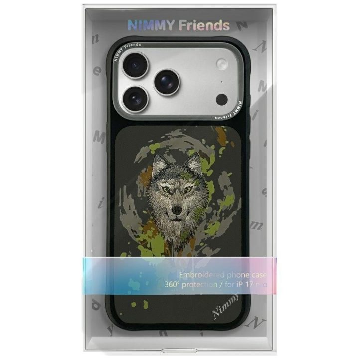 Dėklas MagSafe iPhone 17 Pro tamsiai pilkas Nimmy