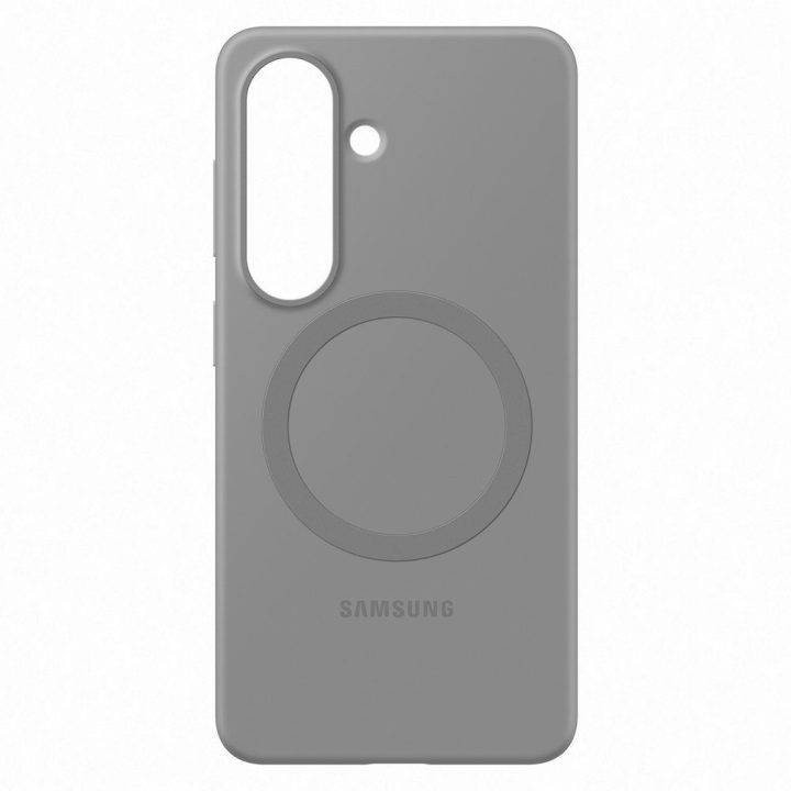 Dėklas iš silikono, su magnetu, pilkas Samsung