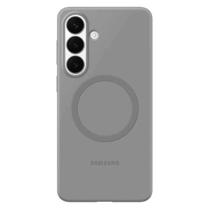 Dėklas iš silikono, su magnetu, pilkas Samsung