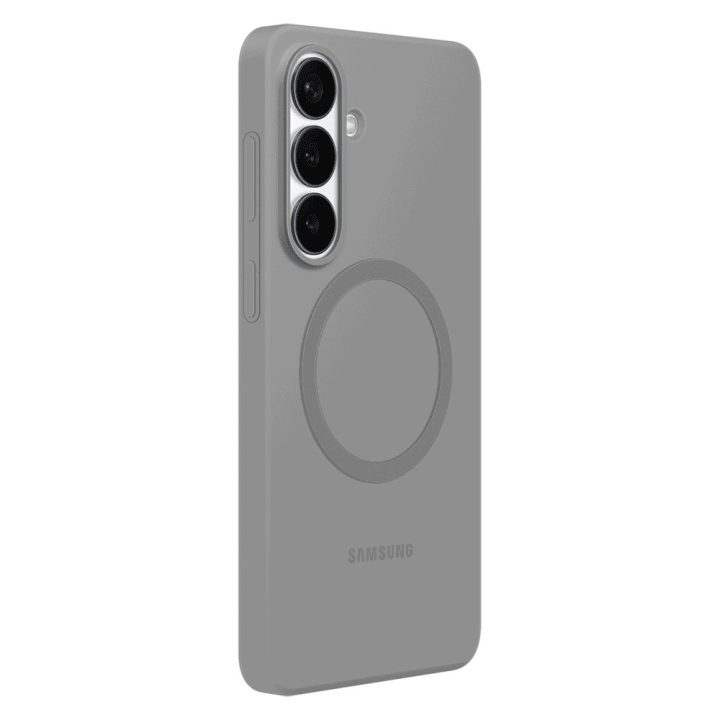 Dėklas iš silikono, su magnetu, pilkas Samsung