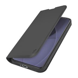 Knygutės tipo dėklas Xiaomi Redmi Note 15 Pro+ juodas SBS