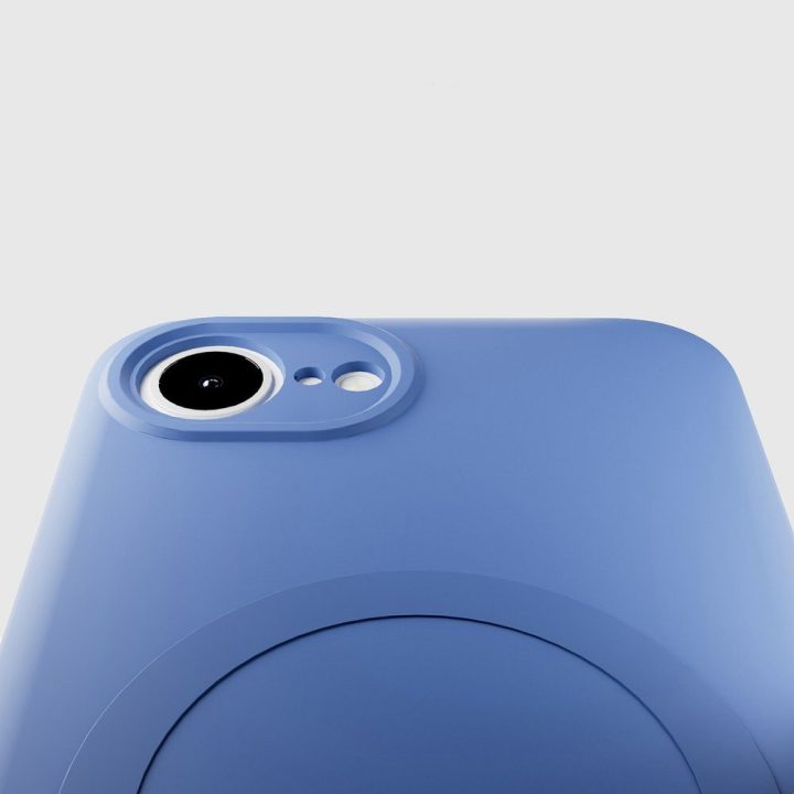 Dėklas iPhone 16e/17e MagSafe suderinamas mėlynas SBS