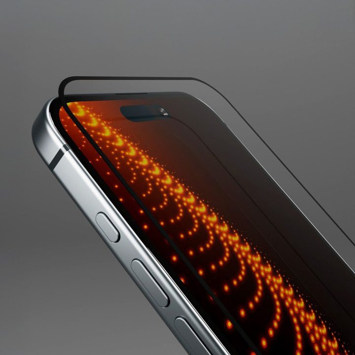 Stiklas D3O su aplikatoriumi iPhone 13/13 Pro/14/16e/17e SBS