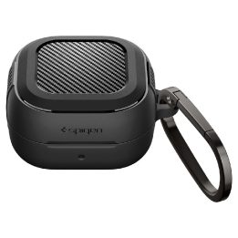Dėklas Galaxy Buds 4/4 Pro, TPU, matinė juoda Spigen