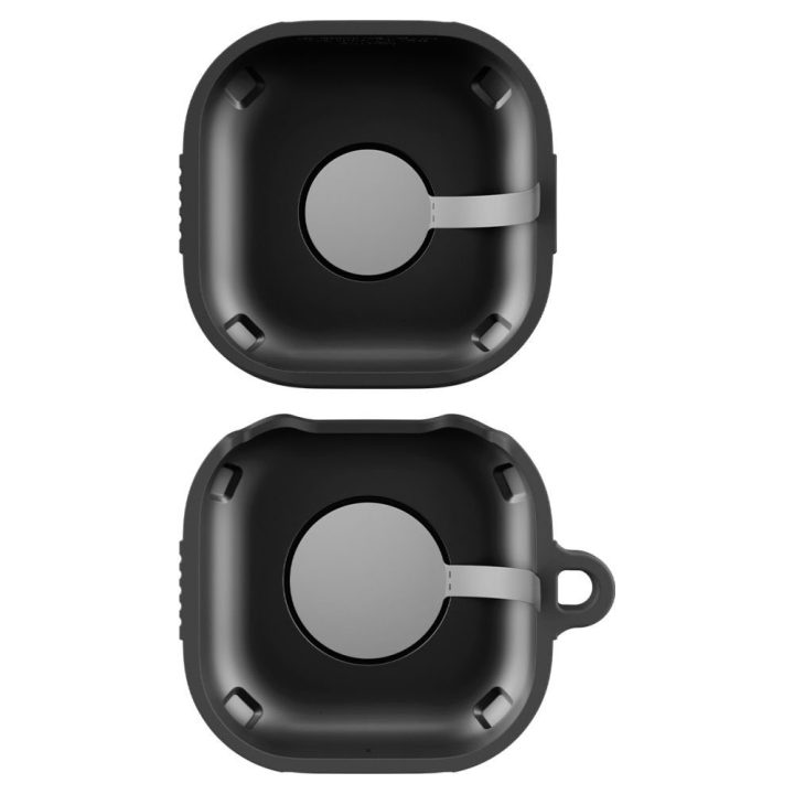 Dėklas Galaxy Buds 4/4 Pro, TPU, matinė juoda Spigen