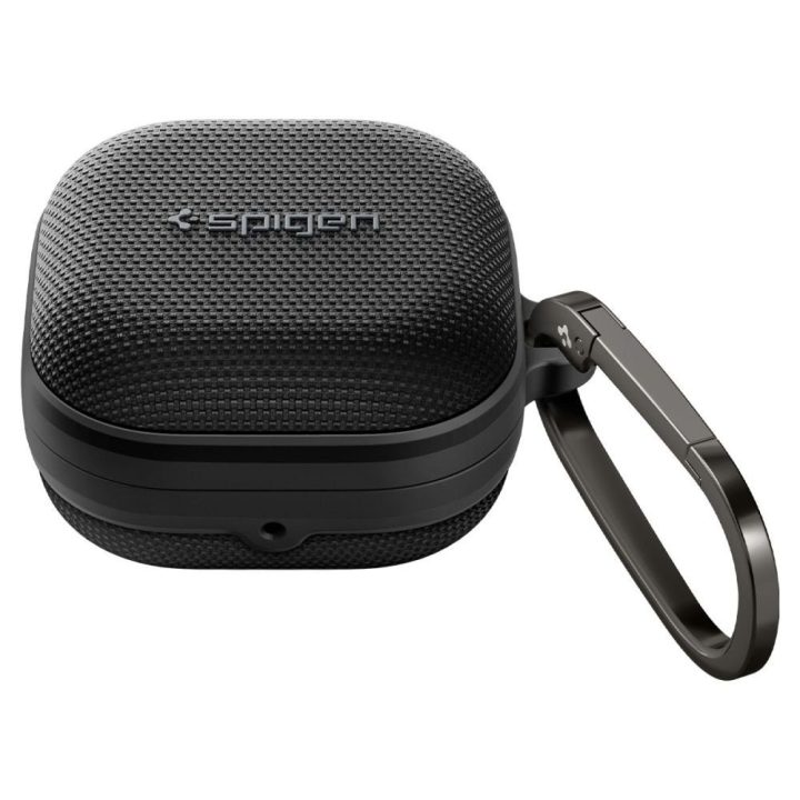 Ausinių dėklas suderinamas su Galaxy Buds 4 juodas Spigen