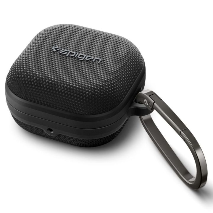 Ausinių dėklas suderinamas su Galaxy Buds 4 juodas Spigen