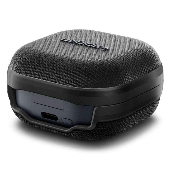 Ausinių dėklas suderinamas su Galaxy Buds 4 juodas Spigen
