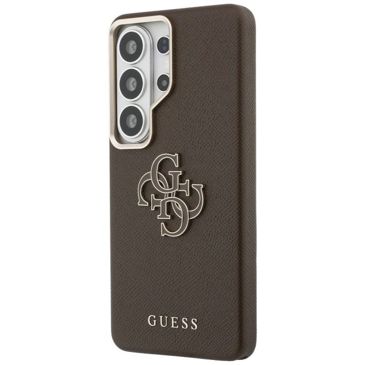 Dėklas Samsung Galaxy S26 Ultra rudas Guess