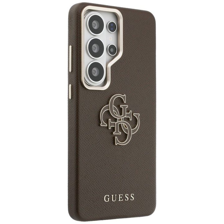 Dėklas Samsung Galaxy S26 Ultra rudas Guess