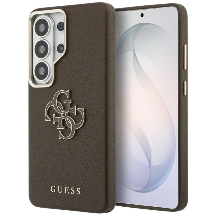 Dėklas Samsung Galaxy S26 Ultra rudas Guess