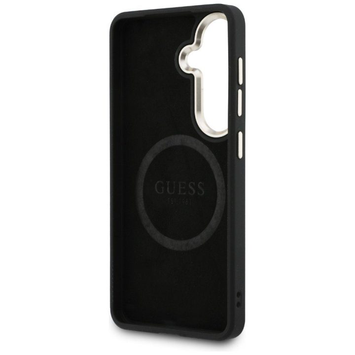 Telefono dėklas rožinis su MagSafe Guess
