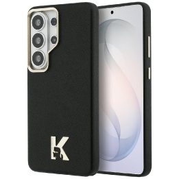 Dėklas MagSafe suderinamas Samsung Galaxy S26 Ultra, juodas Karl Lagerfeld