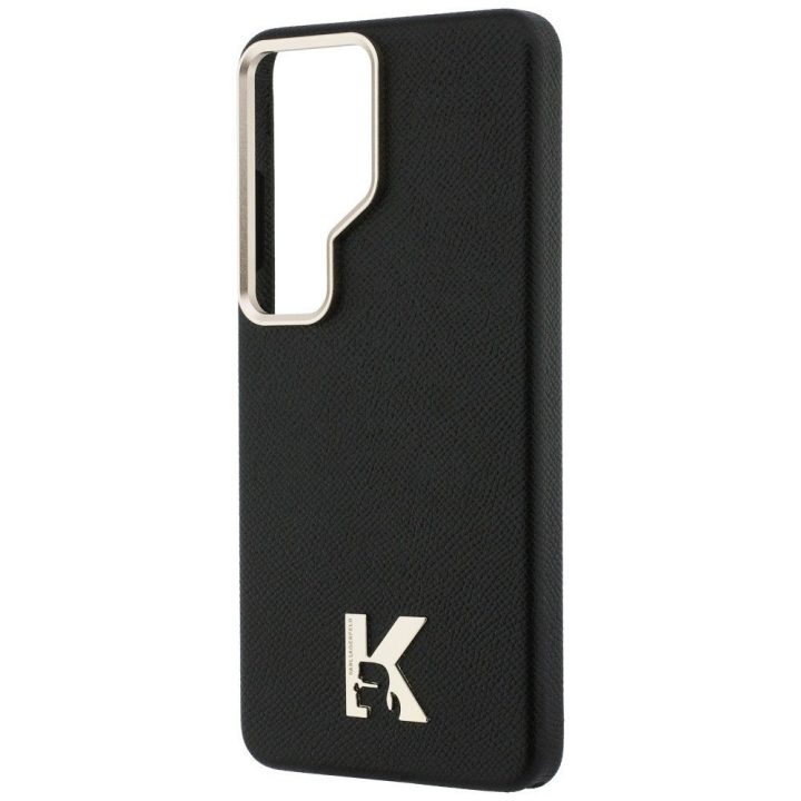 Dėklas MagSafe suderinamas Samsung Galaxy S26 Ultra, juodas Karl Lagerfeld