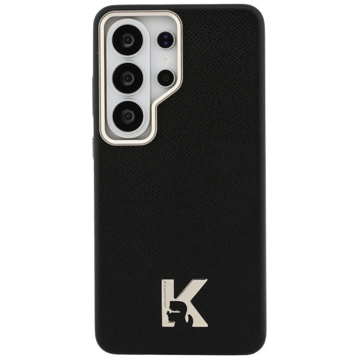 Dėklas MagSafe suderinamas Samsung Galaxy S26 Ultra, juodas Karl Lagerfeld