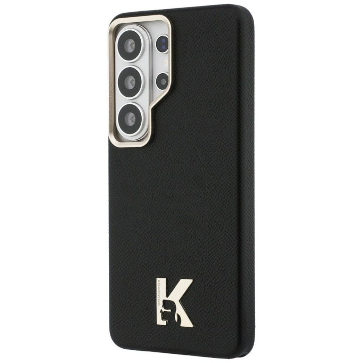 Dėklas MagSafe suderinamas Samsung Galaxy S26 Ultra, juodas Karl Lagerfeld