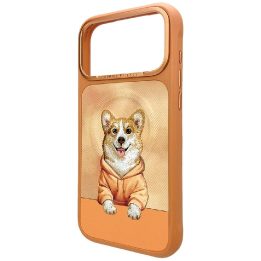 Telefono dėklas MagSafe oranžinis iPhone 17 Pro Nimmy