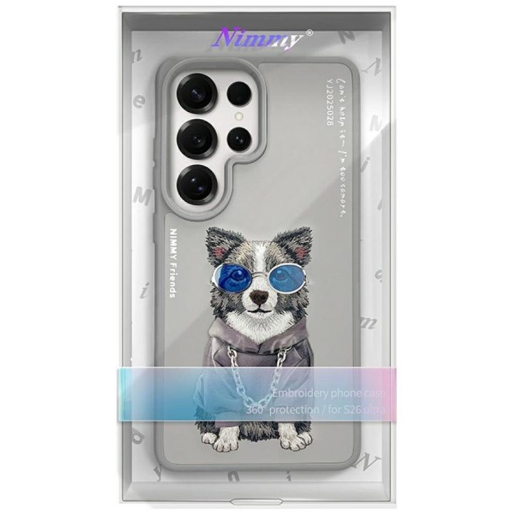 Telefono dėklas Samsung Galaxy S26 Ultra pilkas Nimmy