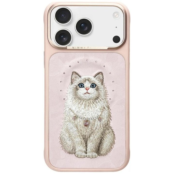 Dėklas iPhone 17 Pro rožinis MagSafe Nimmy