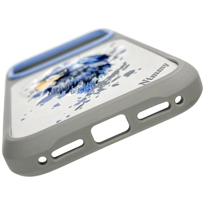 Dėklas iPhone 17 Pro Max pilkas su MagSafe Nimmy