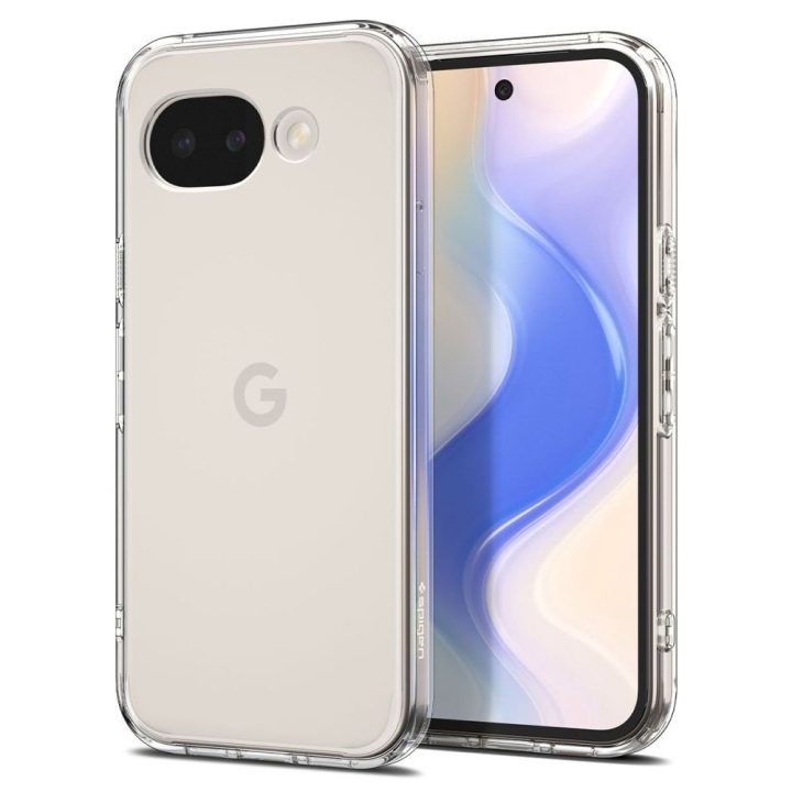 Dėklas Google Pixel 10A, skaidrus TPU+PC Spigen