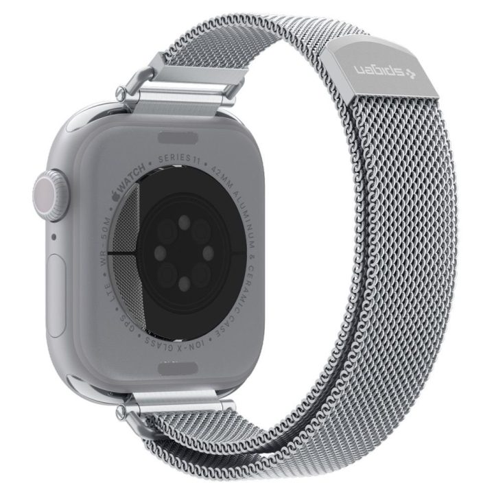 Dirželis Apple Watch 40/41/42 mm iš nerūdijančio plieno Spigen