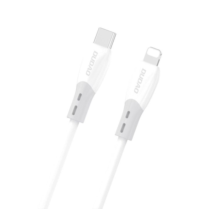 Kabelis USB-C–Lightning 2 m, 30W silikoniniu pynimu L25SX Dudao
