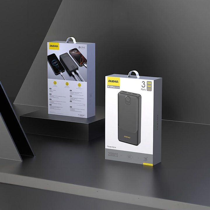 Powerbankas 20000mAh 2x USB-A Dudao