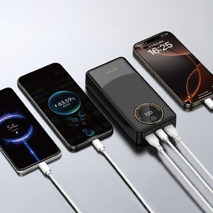 Powerbankas 20000mAh 22.5W USB-C USB‑A Dudao