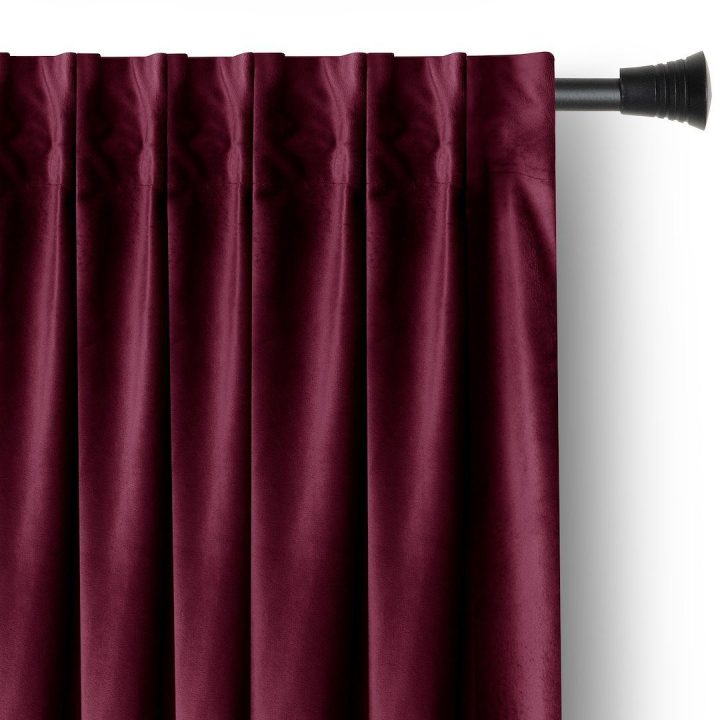 Užuolaida 140×270 cm bordo CURT