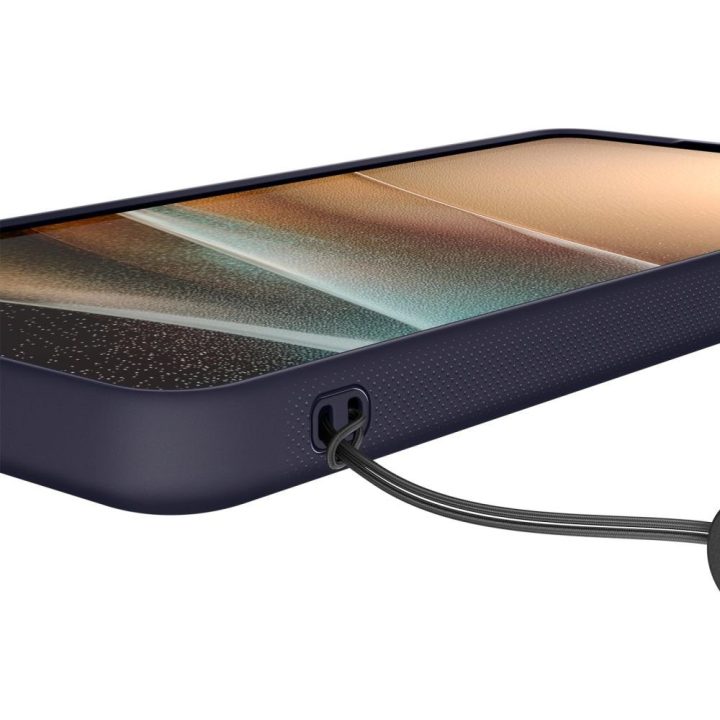 Telefono dėklas mėlynas su MagSafe Spigen
