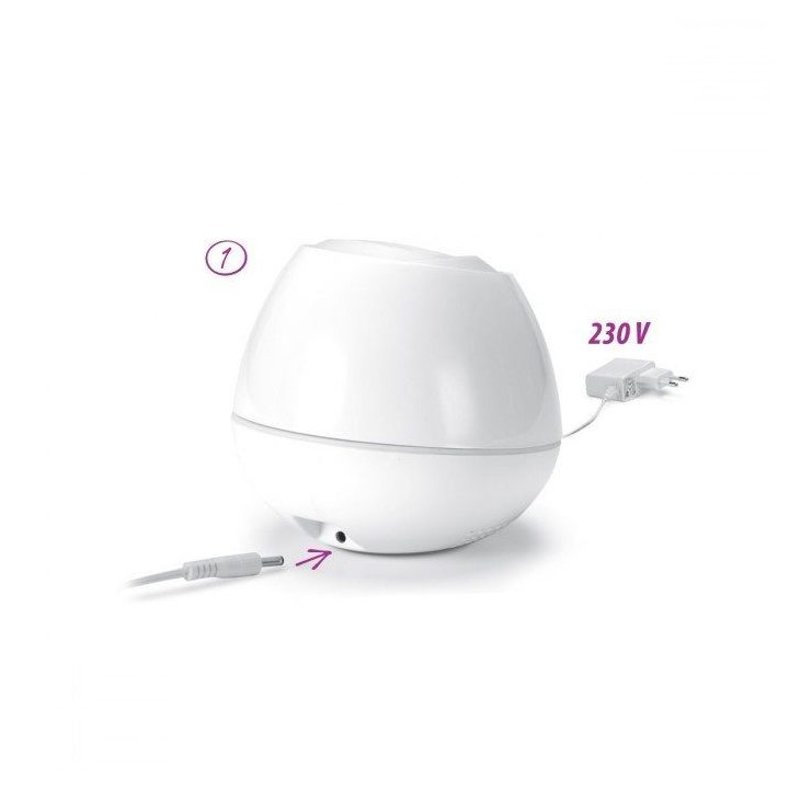 Aromaterapinė lempa ultragarso, rožių kvapas FancyHome
