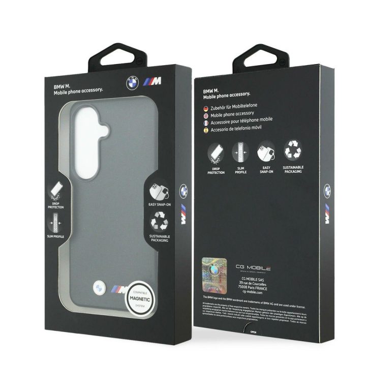 Dėklas Samsung Galaxy S26 Plus su MagSafe, juodas BMW