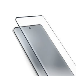 Grūdintas stiklas Xiaomi Redmi Note 15 su juodomis kraštinėmis SBS