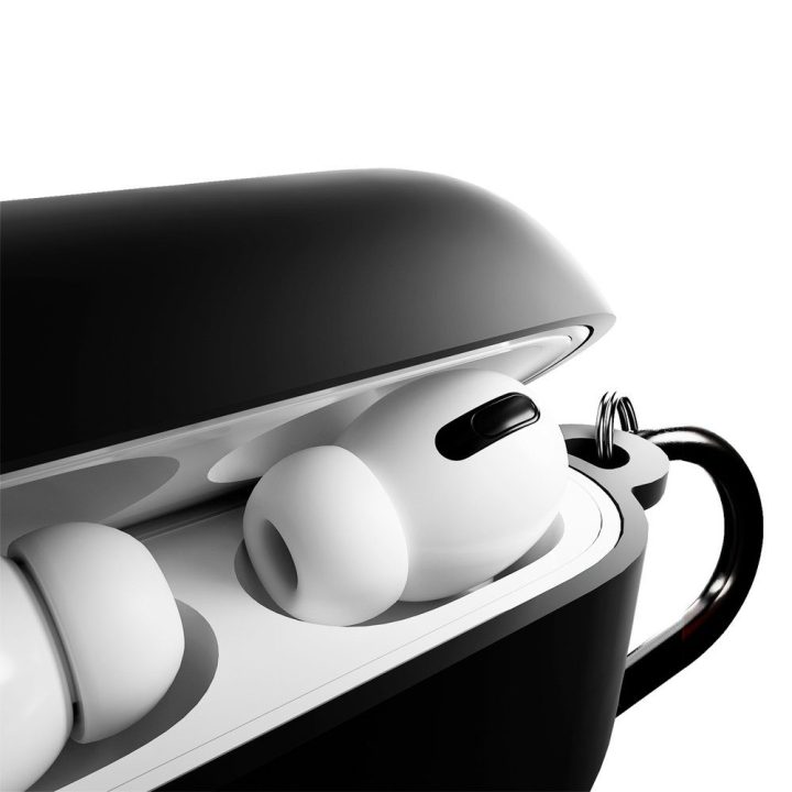 Dėklas AirPods Pro 3 silikoninis juodas Puro